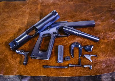Les baer, 1911, 45ACP, refinishing, restoration, pistol,